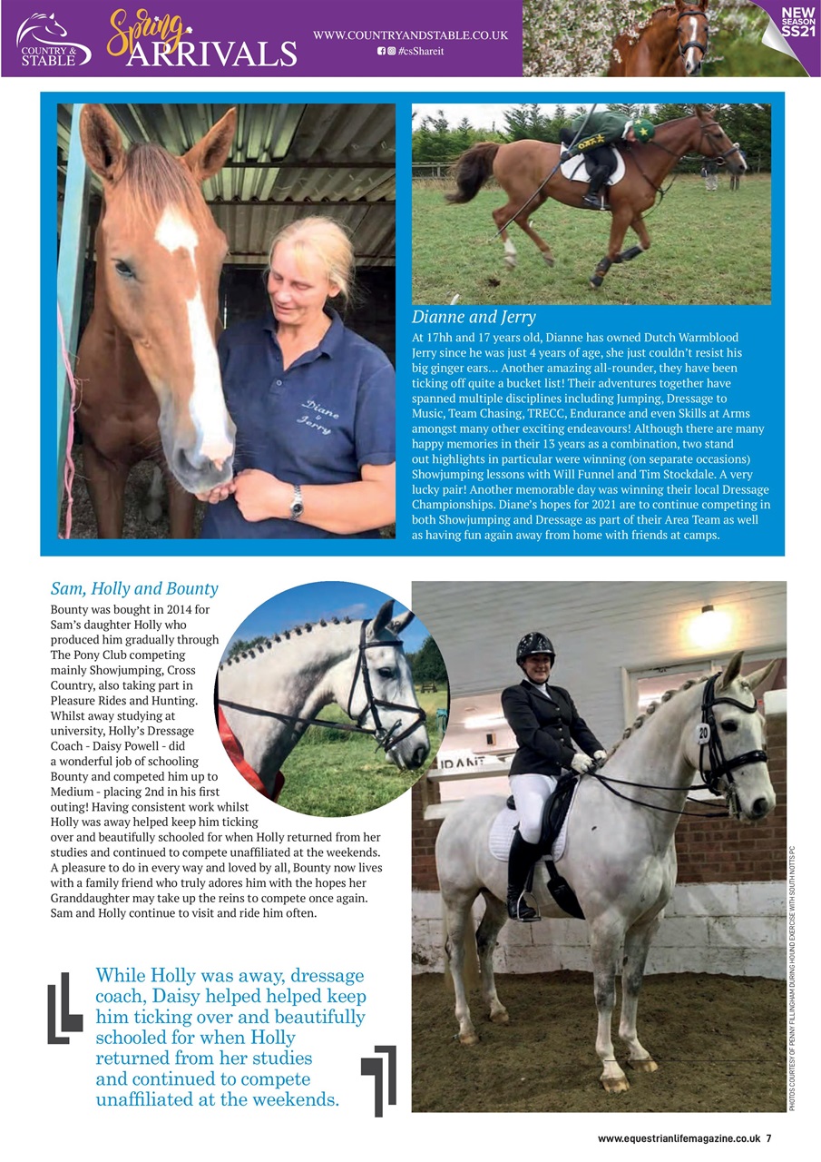 Equestrian Life Magazine Preview Pages