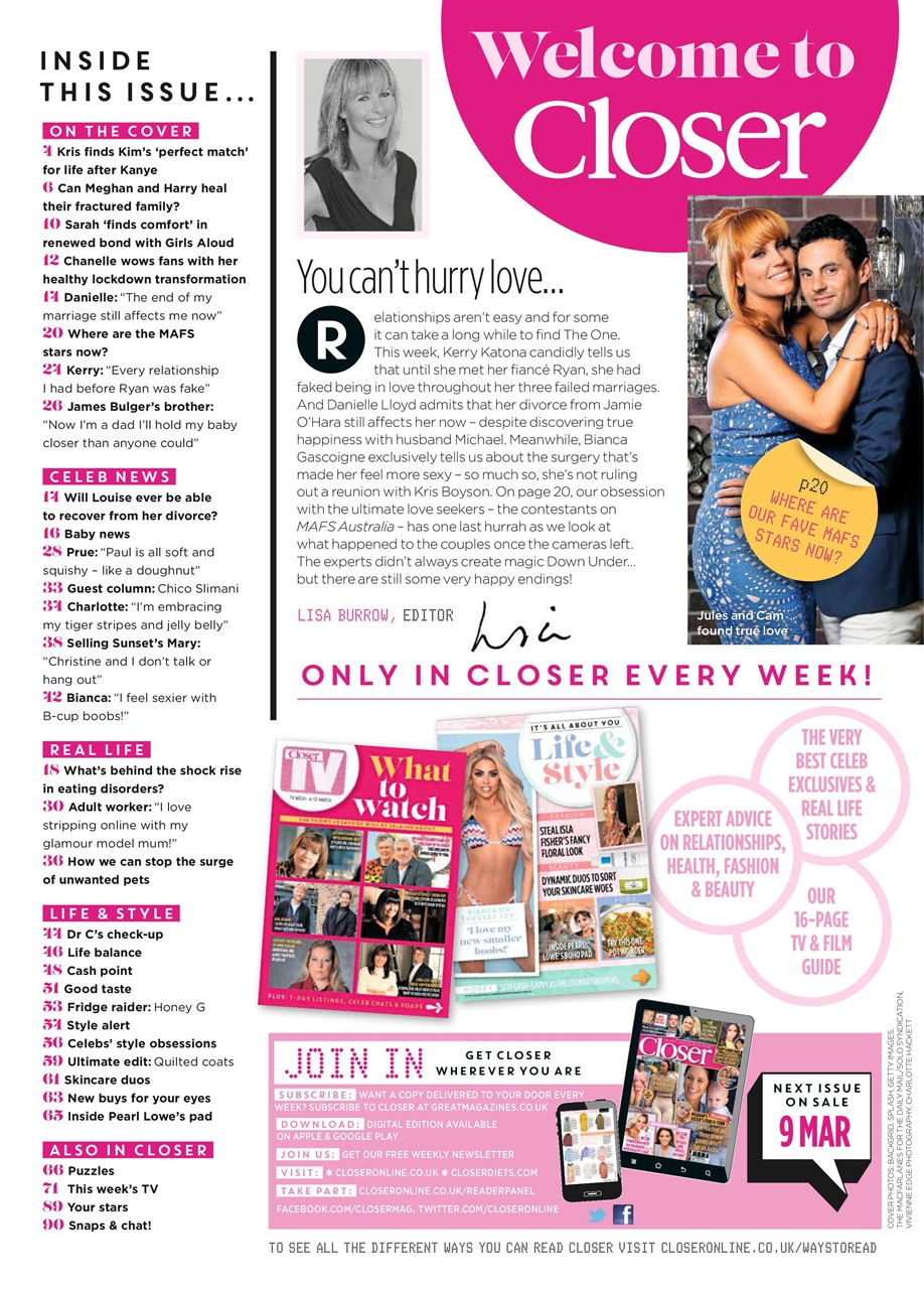 Closer Preview Pages