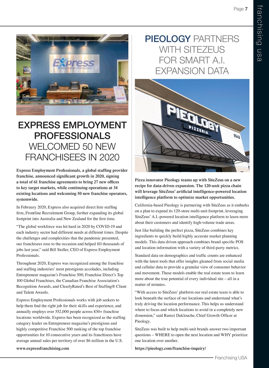 Franchising USA Preview Pages