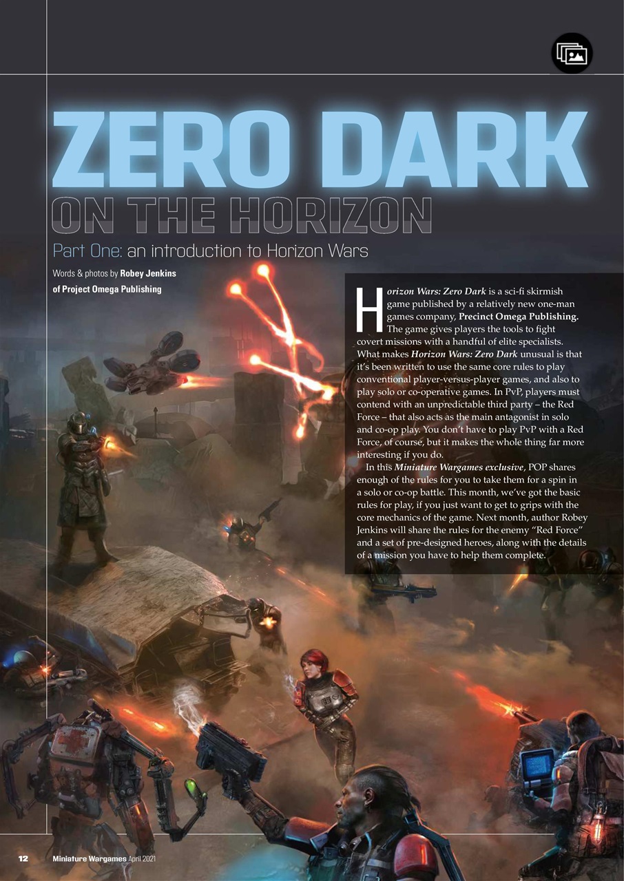 Miniature Wargames Preview Pages