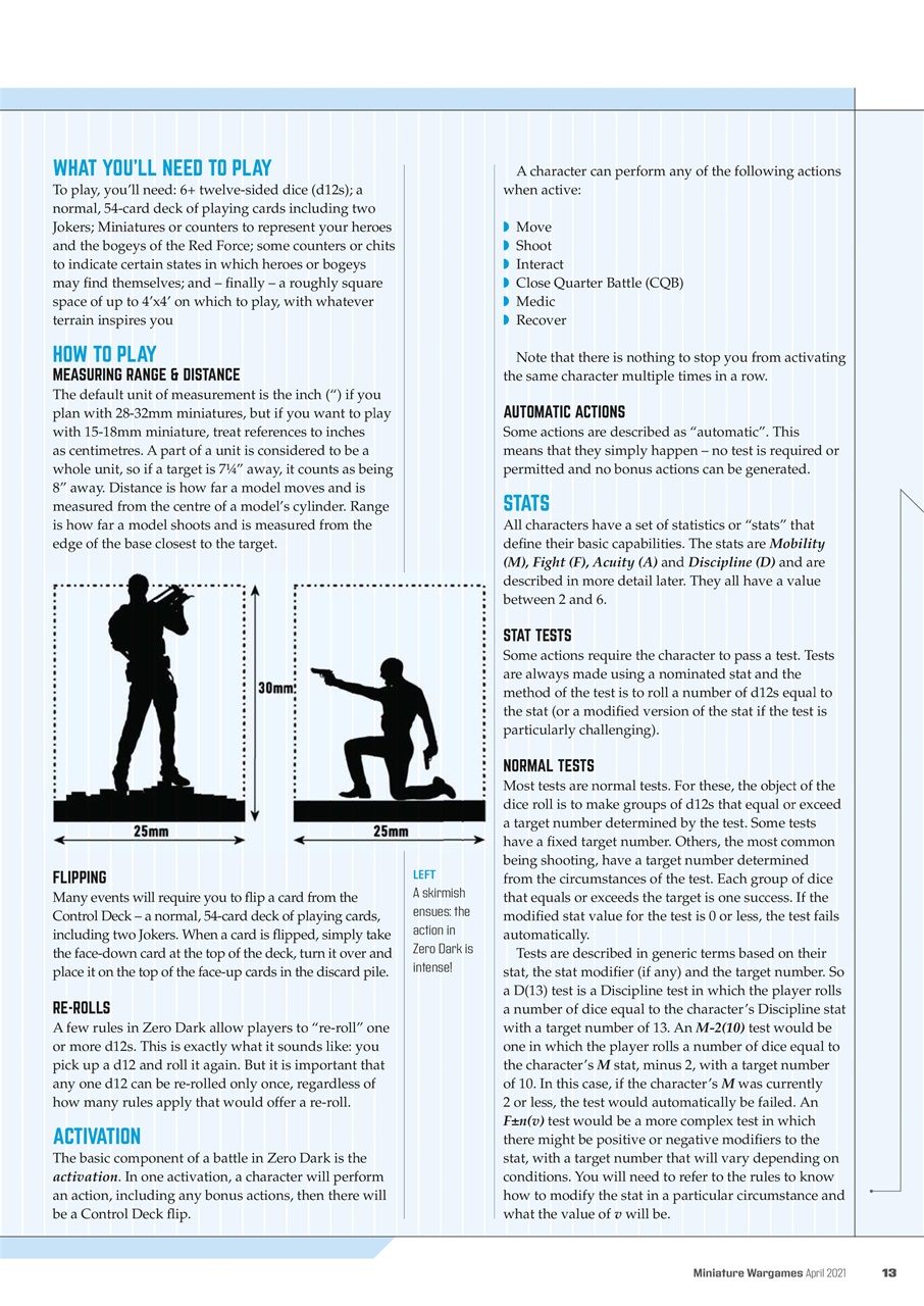 Miniature Wargames Preview Pages