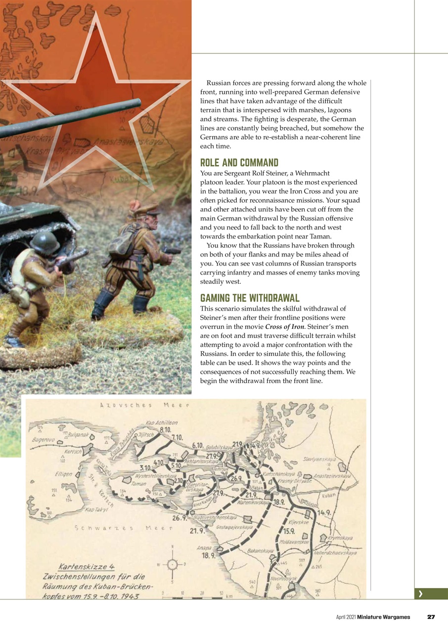 Miniature Wargames Preview Pages