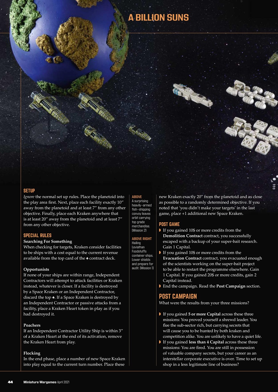 Miniature Wargames Preview Pages