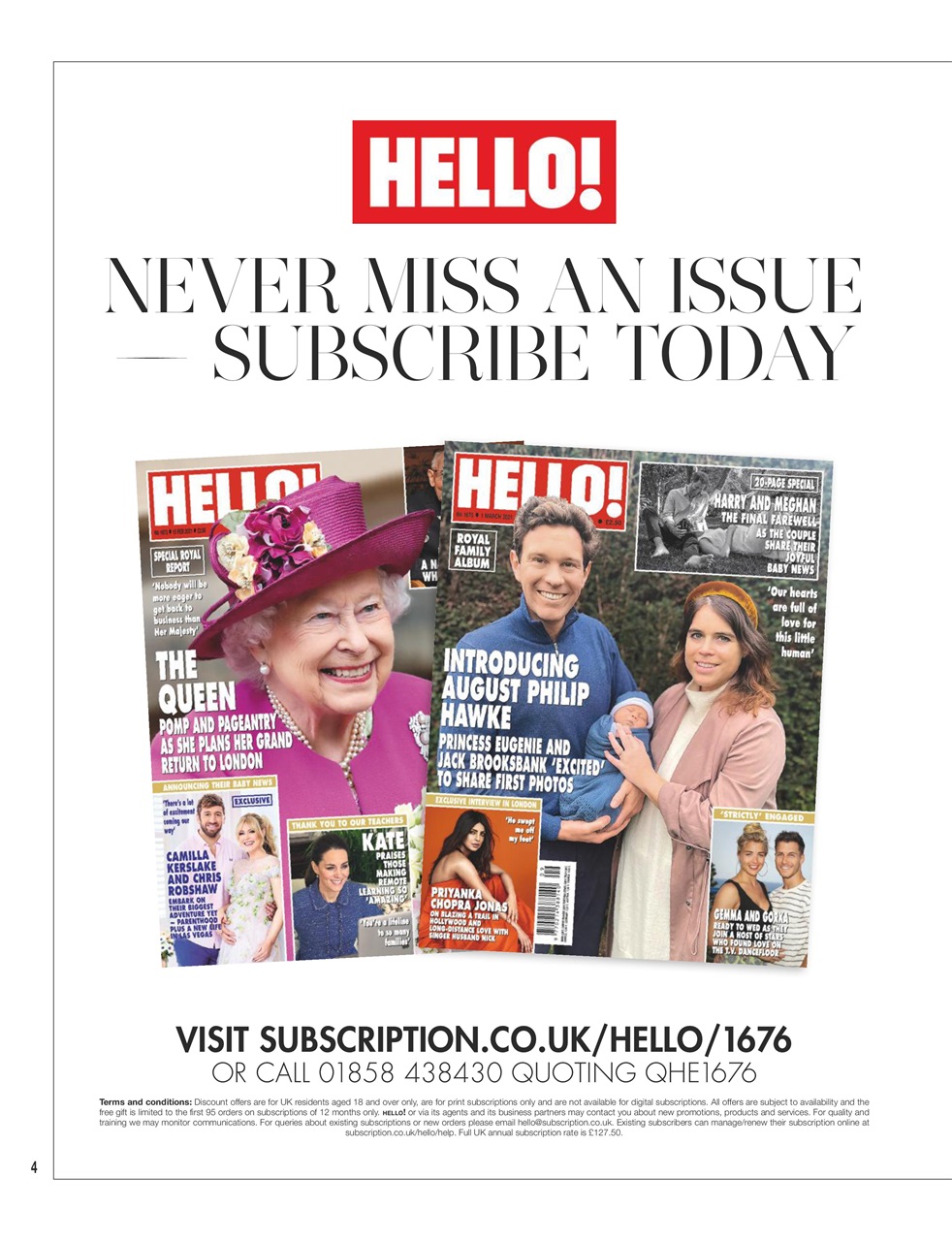 Hello! Magazine Preview Pages