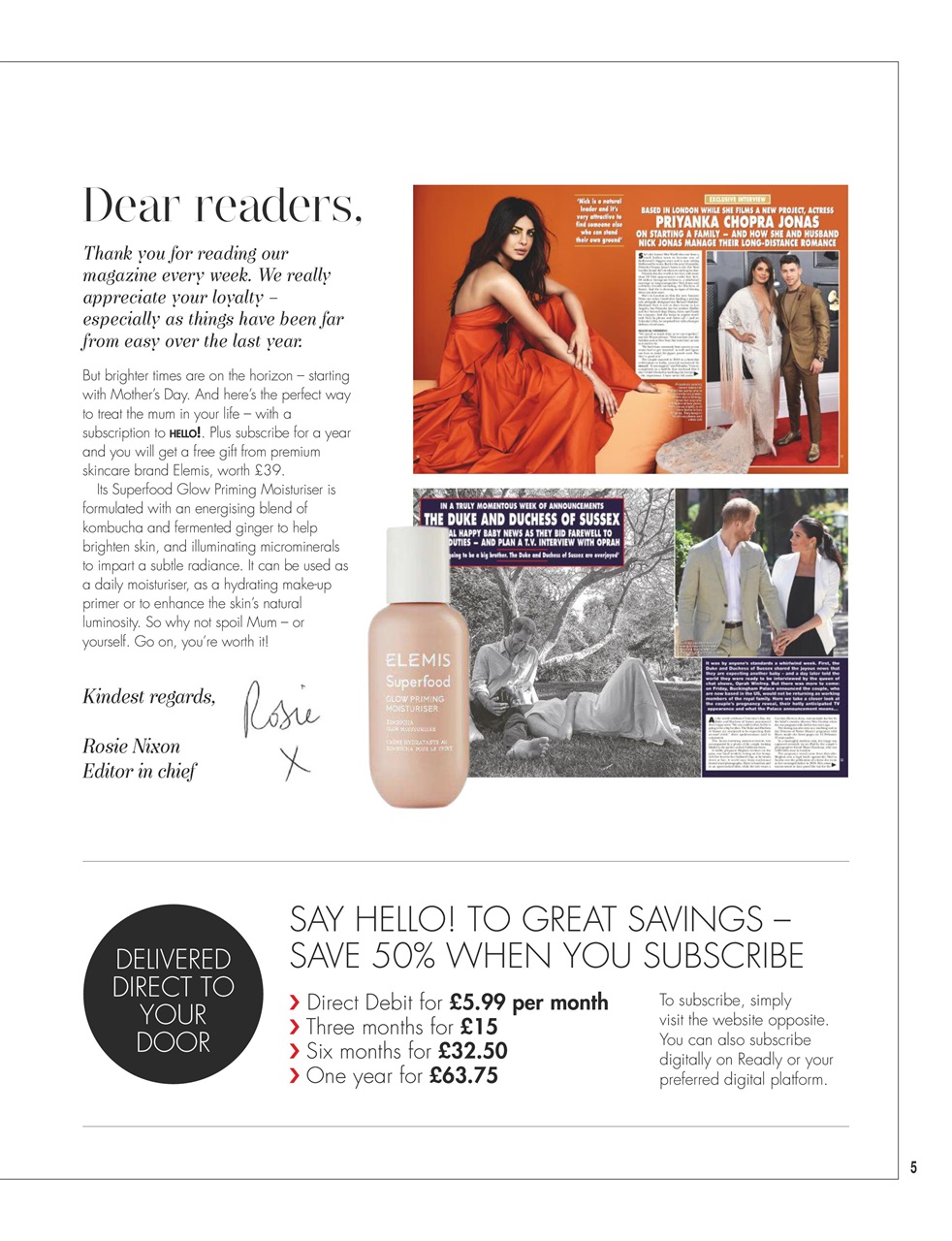 Hello! Magazine Preview Pages