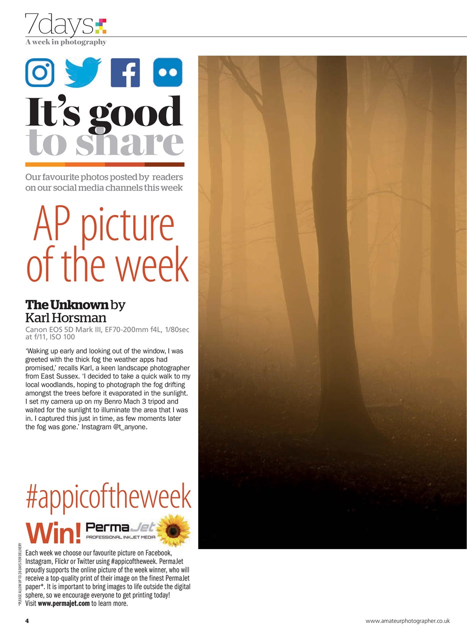 Amateur Photographer Preview Pages