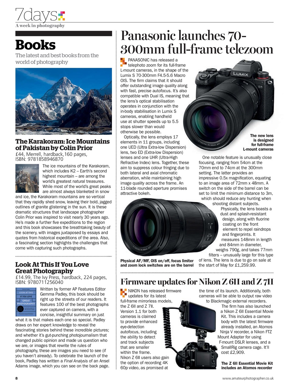 Amateur Photographer Preview Pages