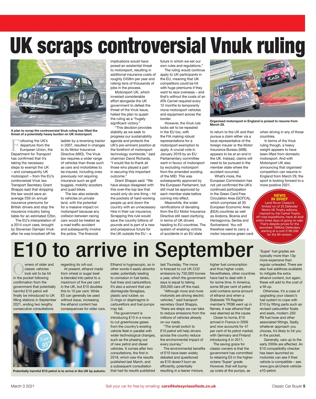 Classic Car Buyer Preview Pages