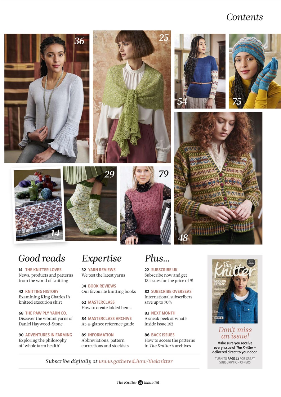 The Knitter Preview Pages