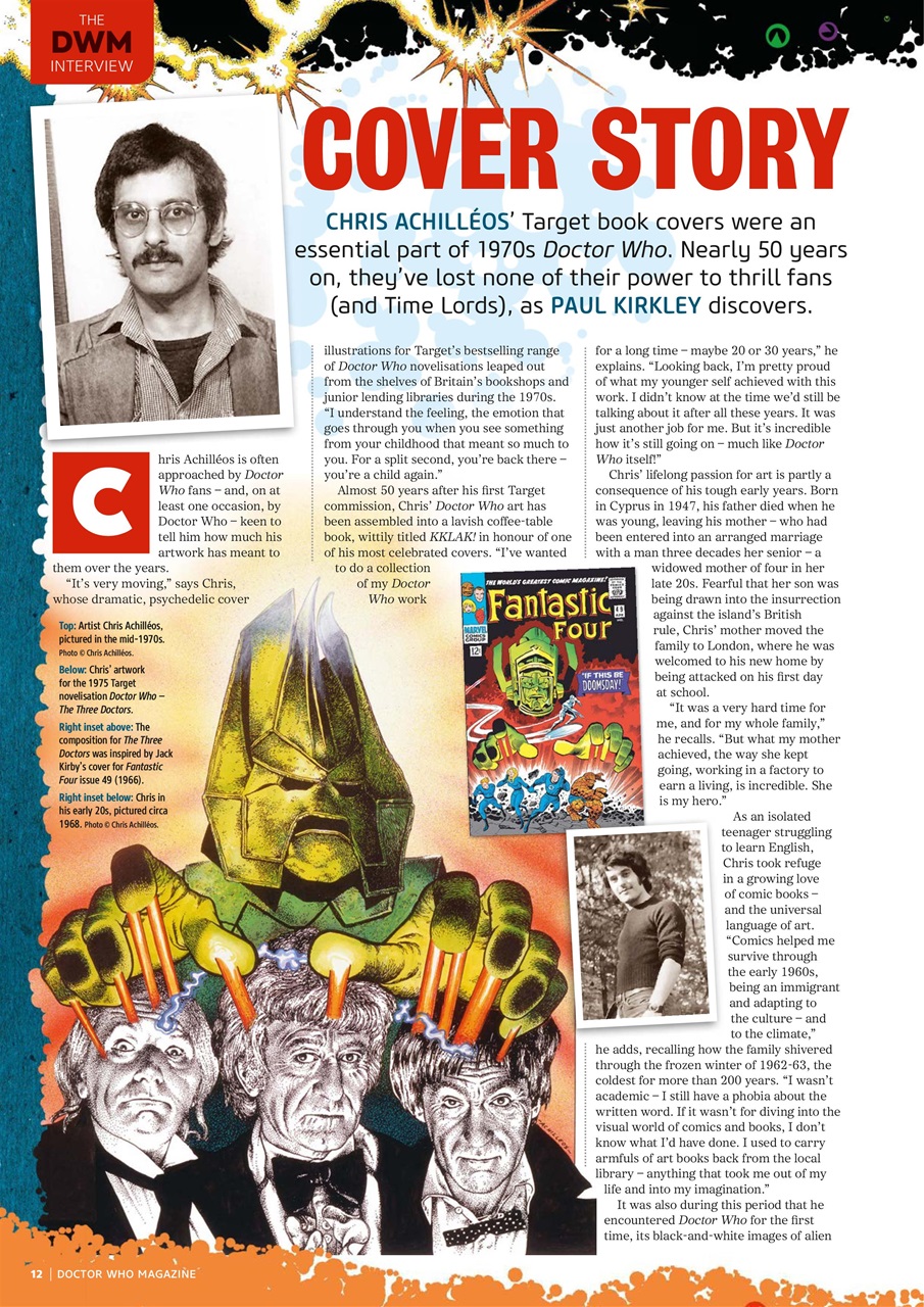 Doctor Who Magazine Preview Pages