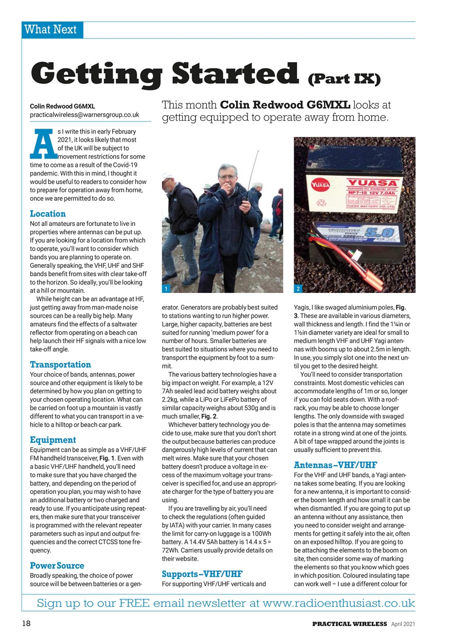 Practical Wireless Preview Pages