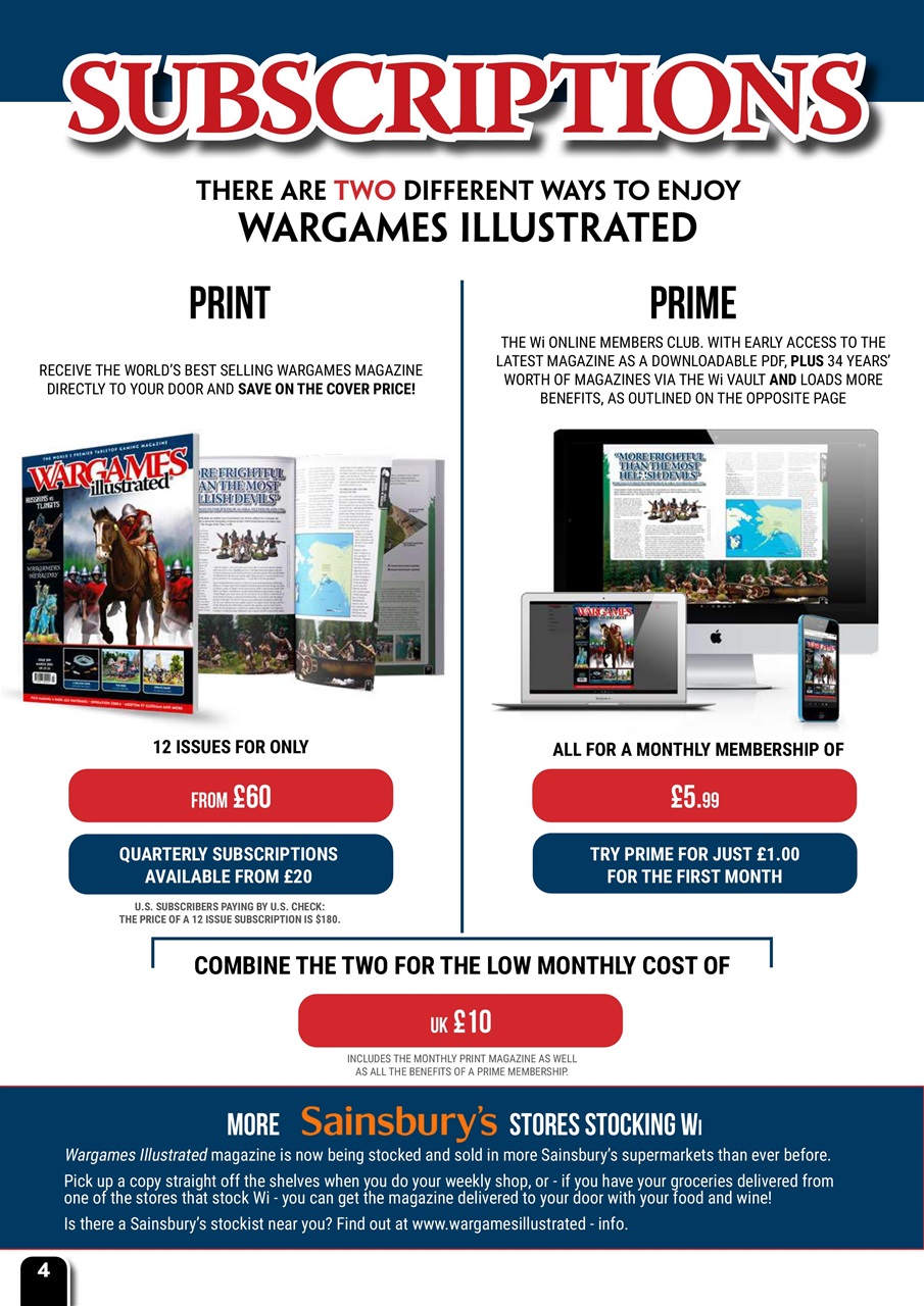 Wargames Illustrated Preview Pages