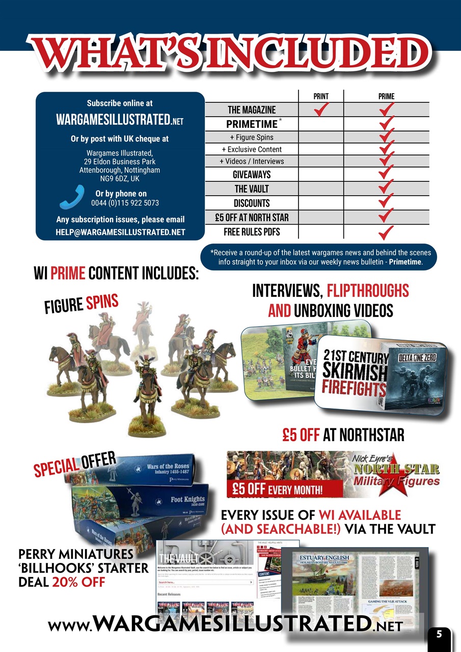 Wargames Illustrated Preview Pages