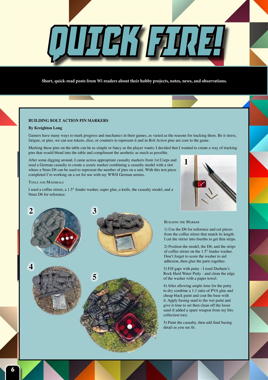 Wargames Illustrated Preview Pages