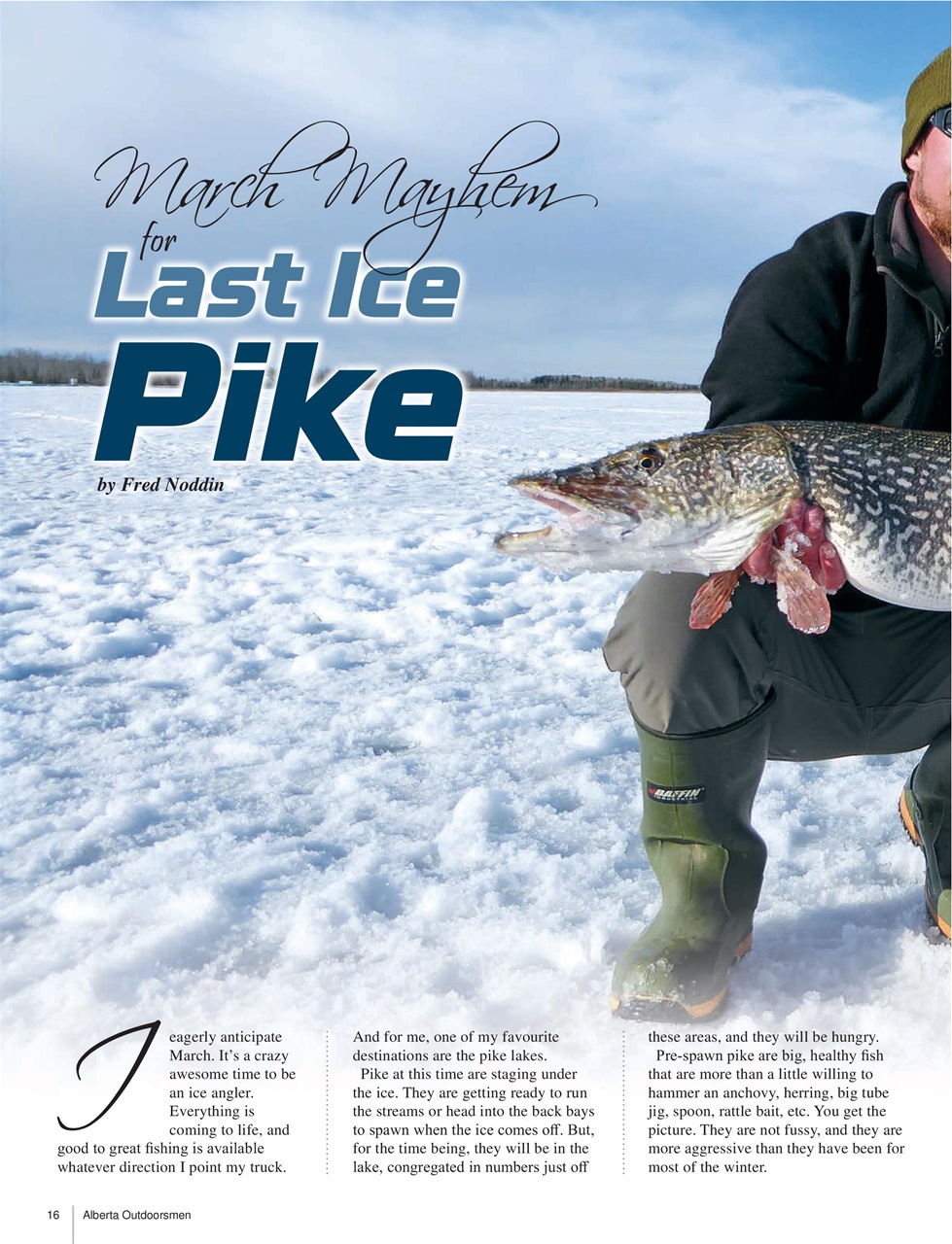 Alberta Outdoors Preview Pages