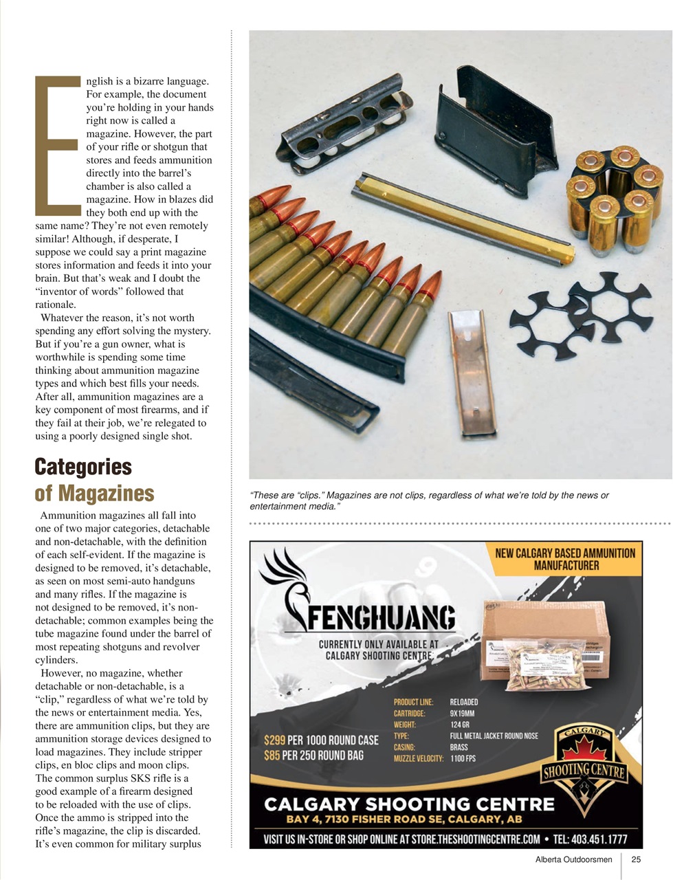 Alberta Outdoors Preview Pages