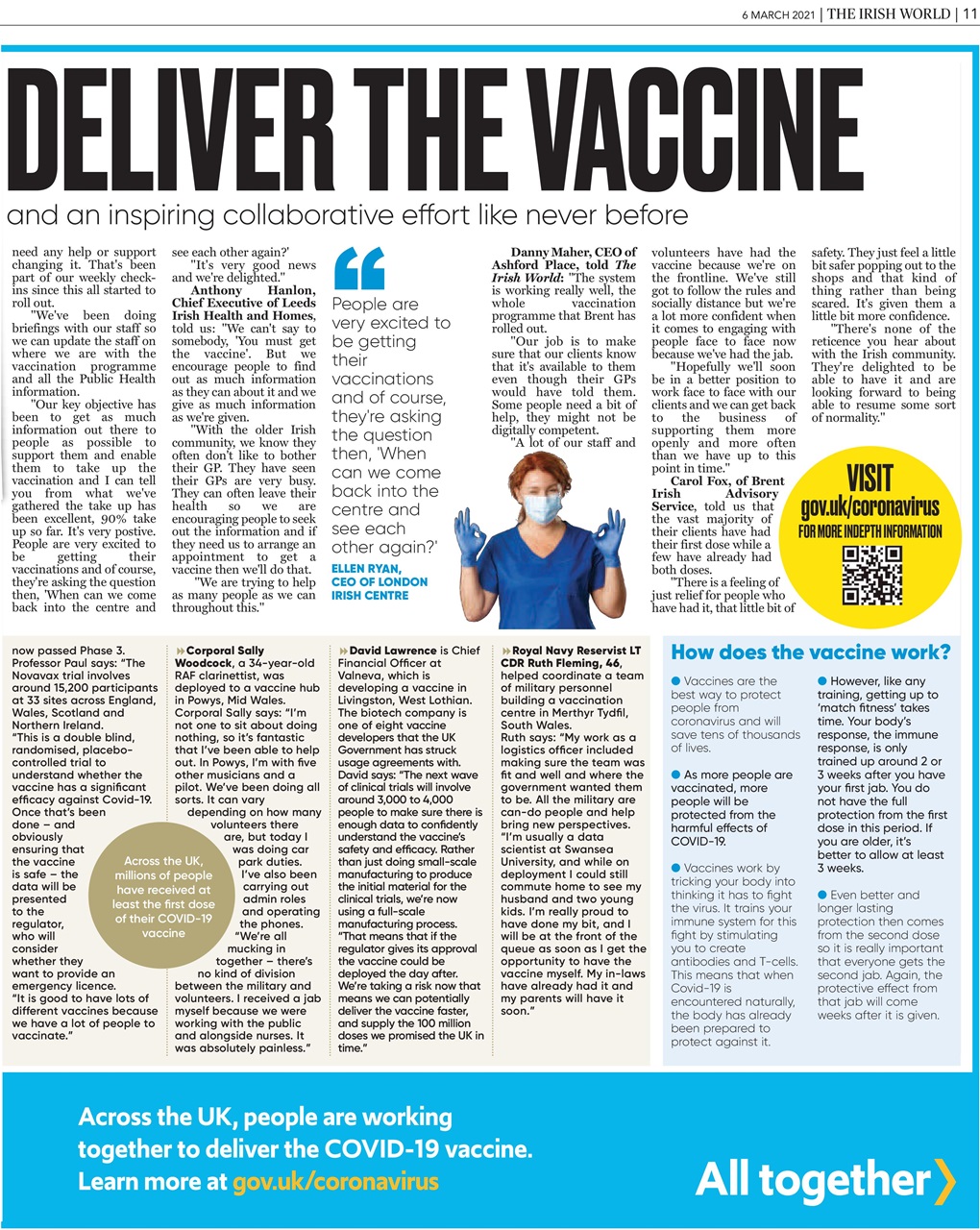 Irish World Preview Pages