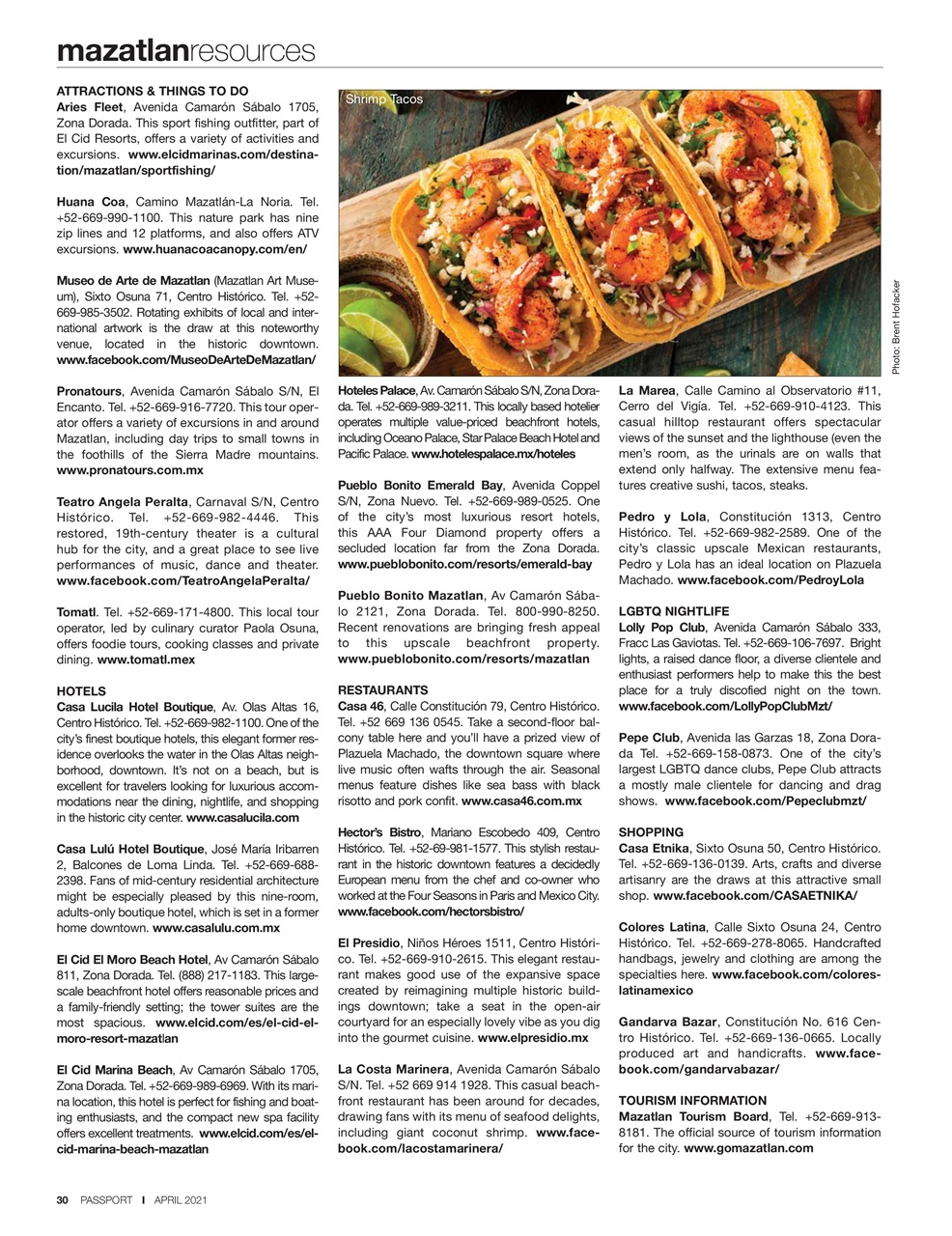 Passport Preview Pages