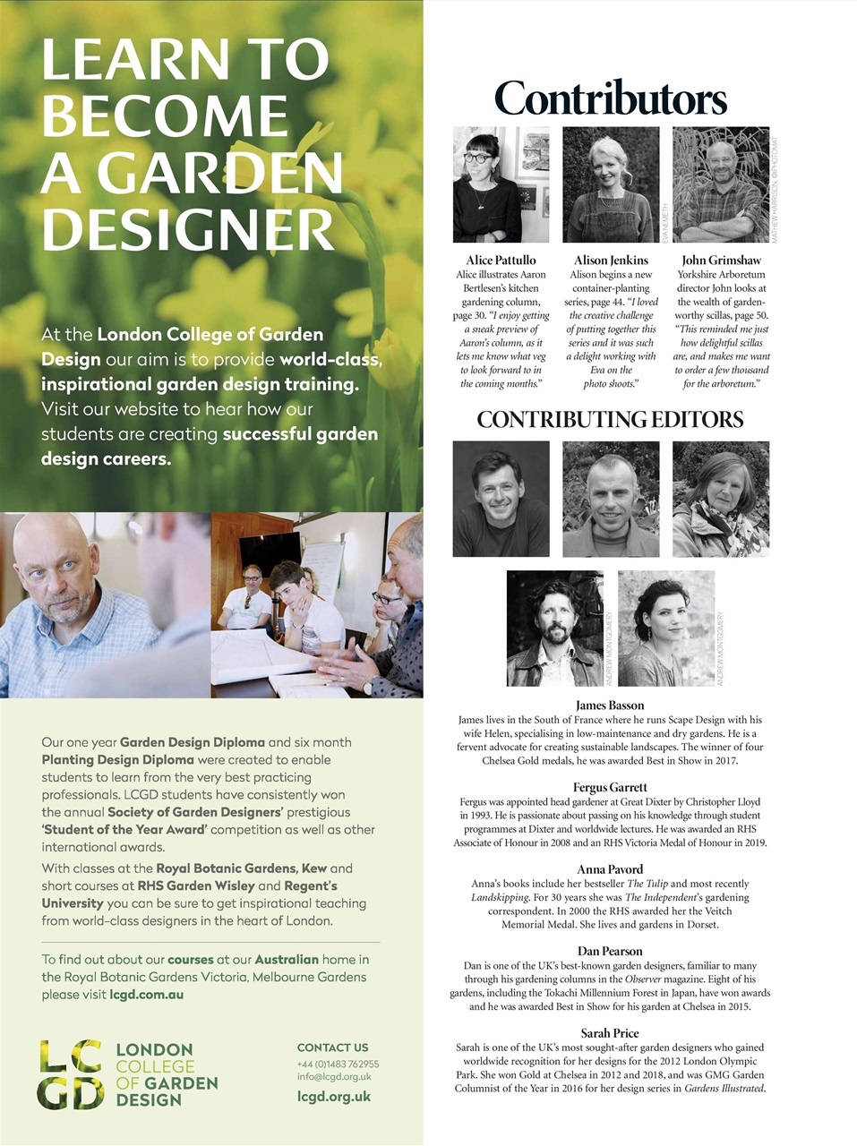 Gardens Illustrated Preview Pages