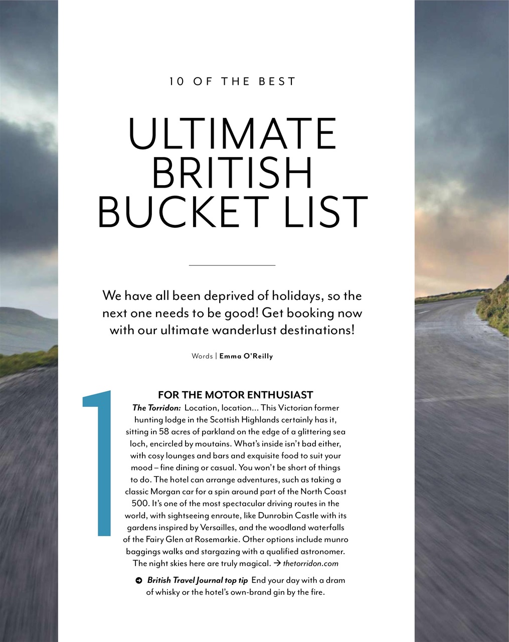 British Travel Journal Preview Pages