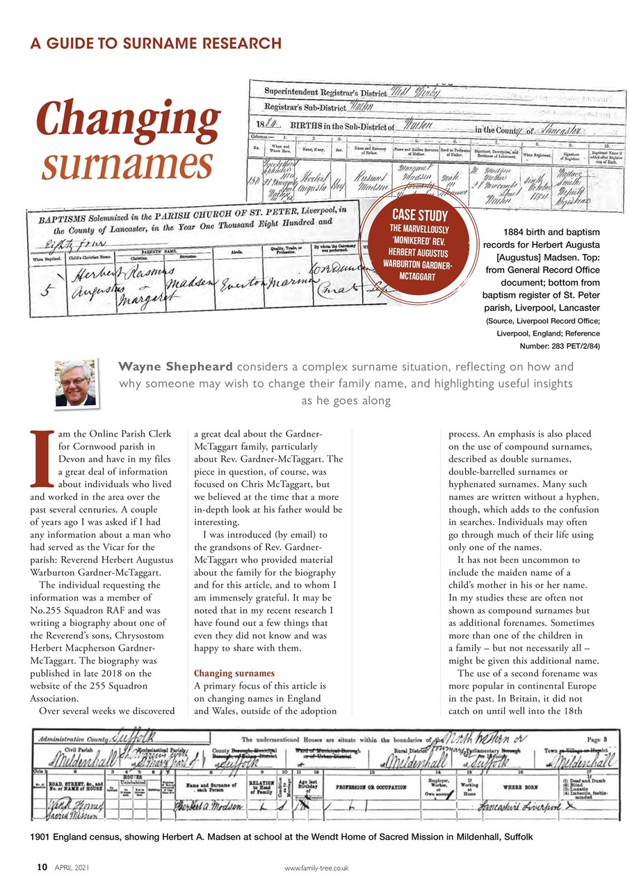 Family Tree Preview Pages