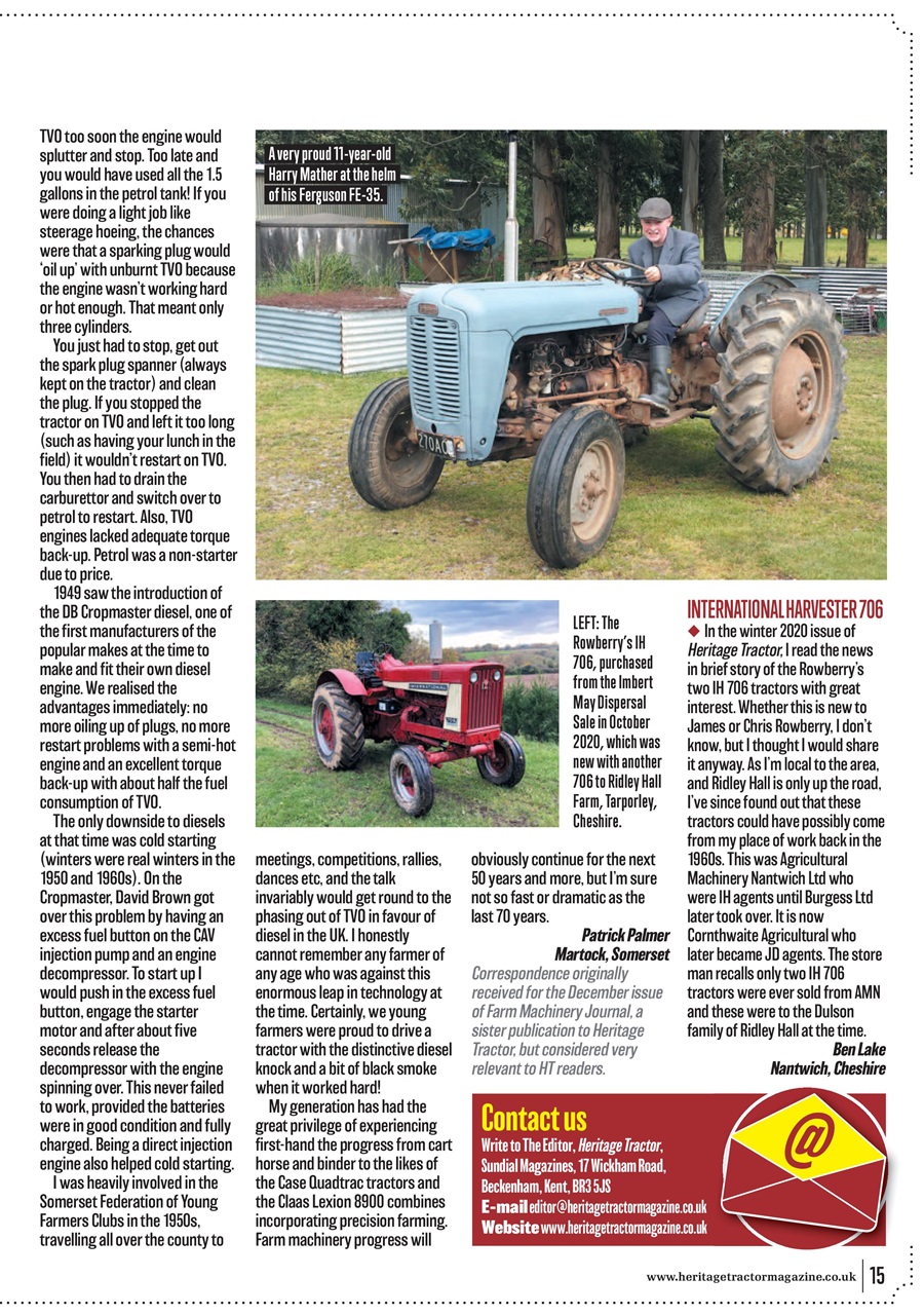Classic Tractor Preview Pages