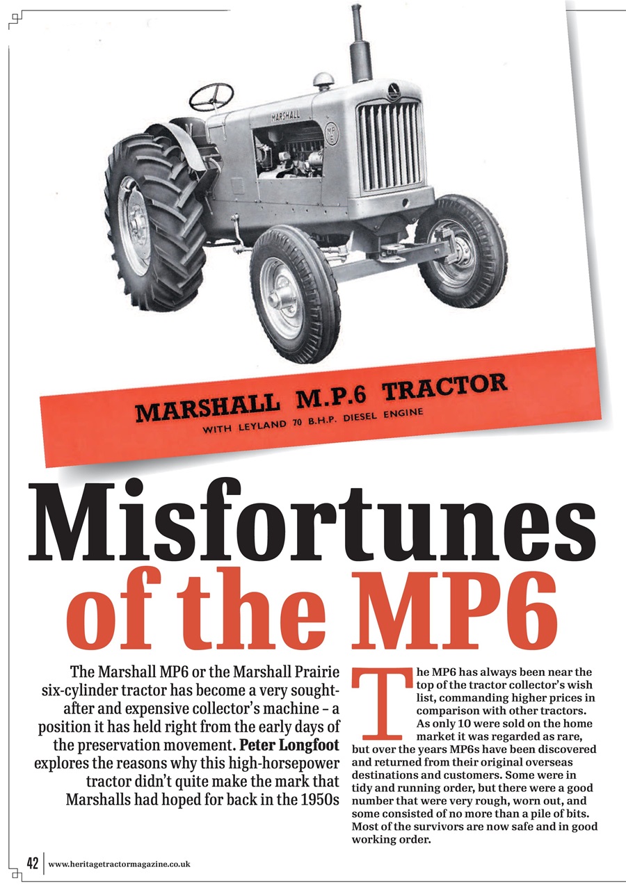 Classic Tractor Preview Pages