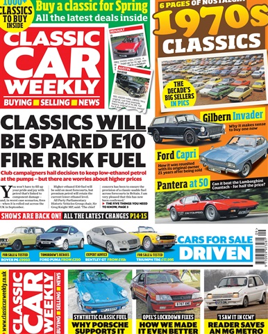 Classic Car Weekly issue 03 March 2021