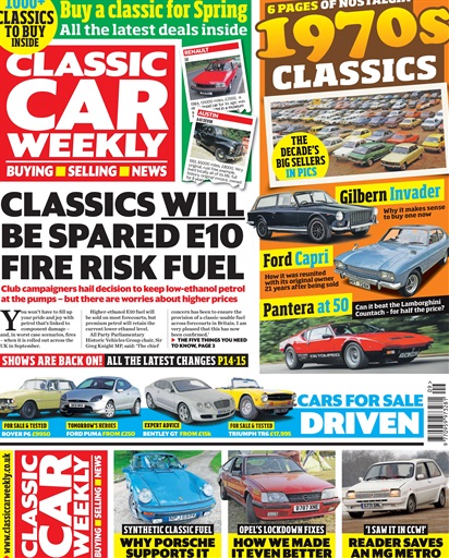 Classic Car Weekly issue 