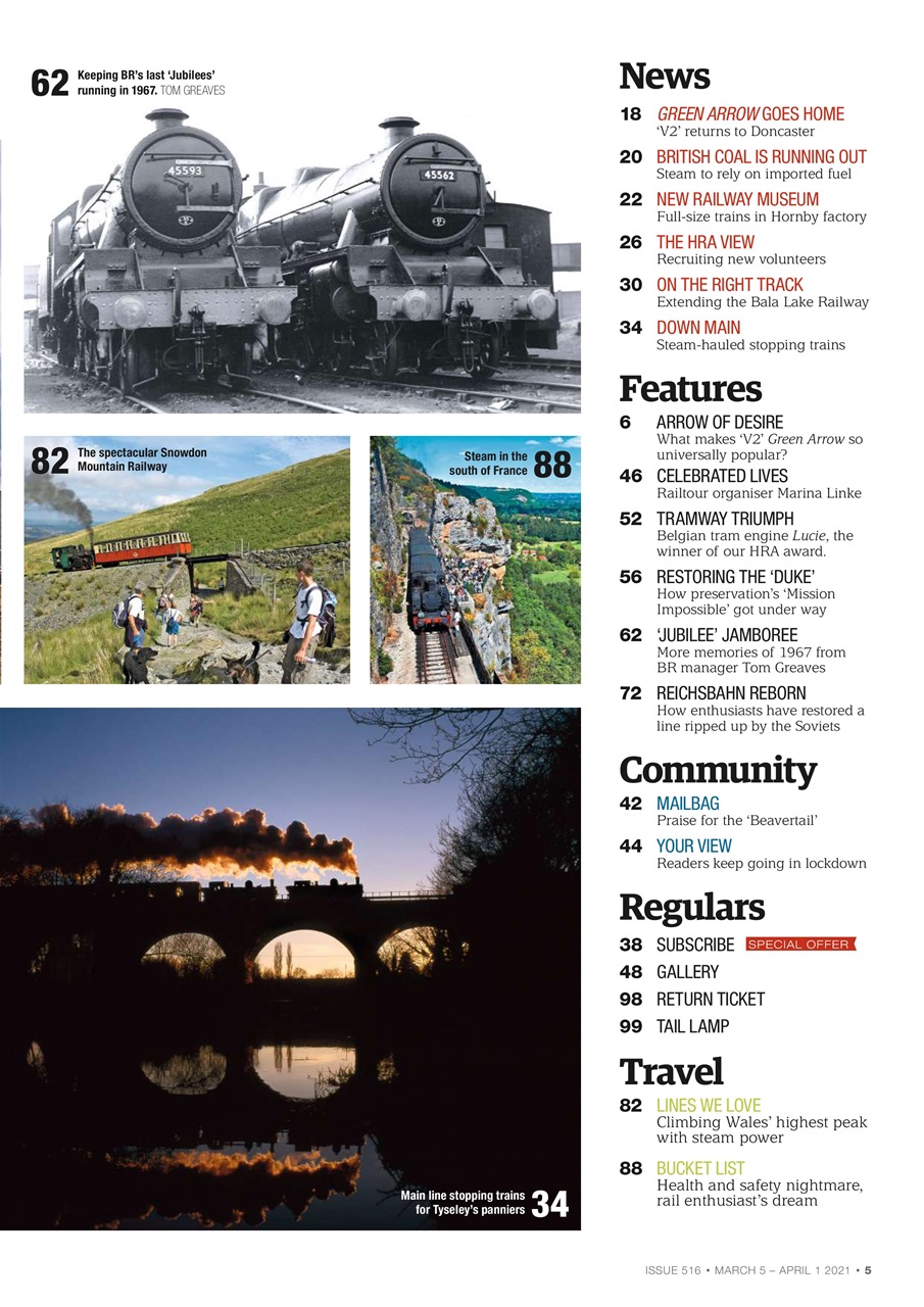 Steam Railway Preview Pages