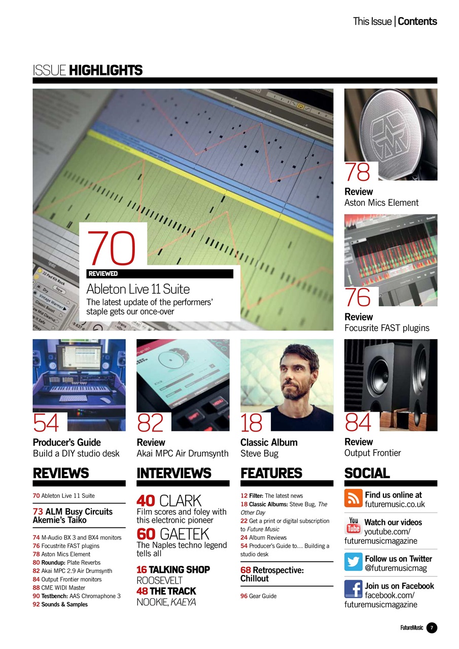 Future Music Preview Pages