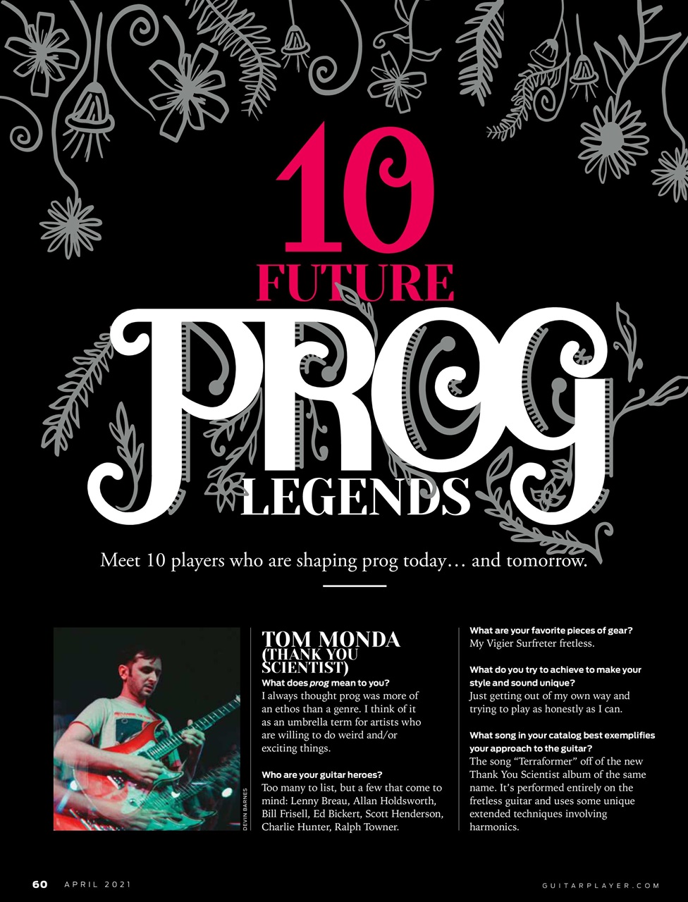 Guitar Player Preview Pages