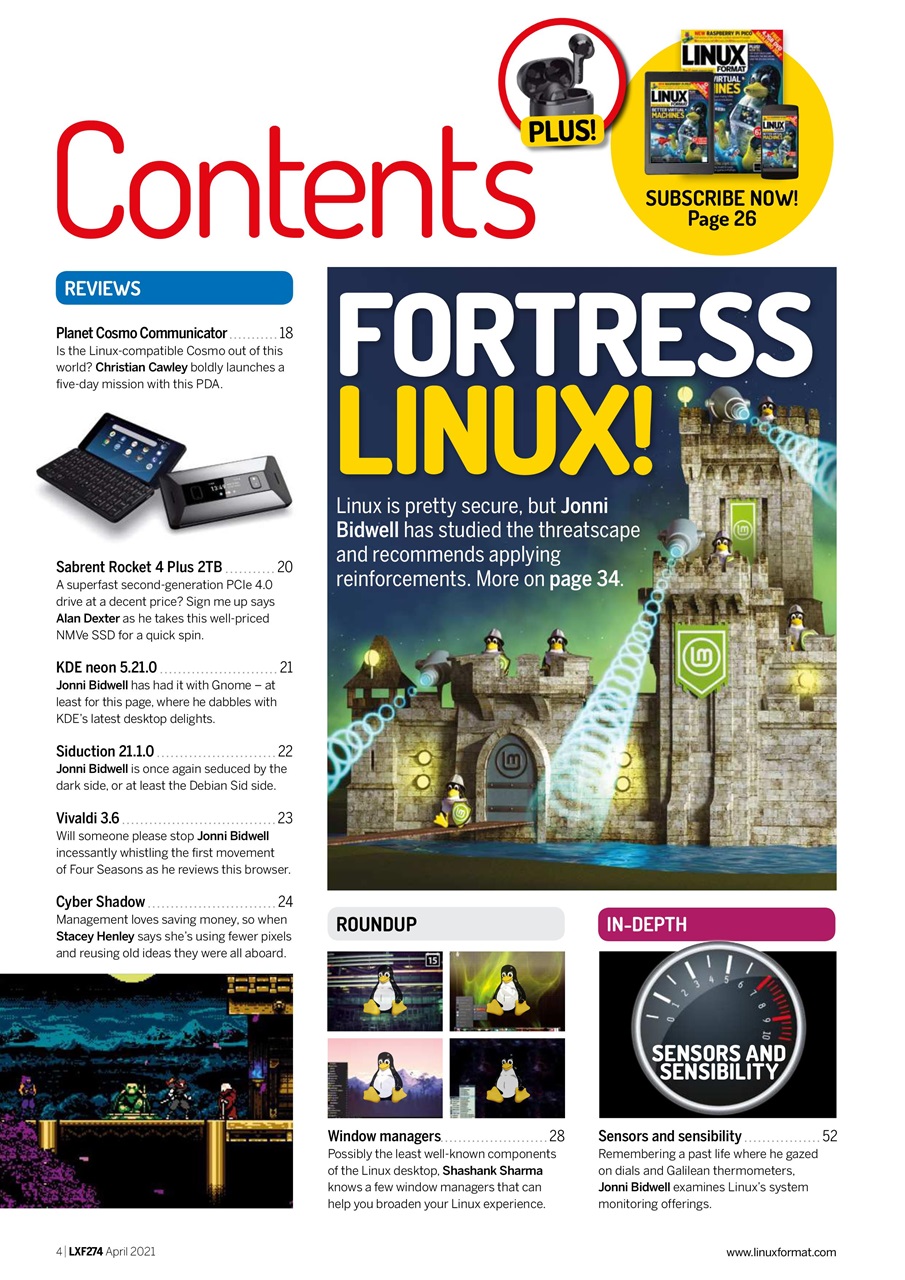 Linux Format Preview Pages