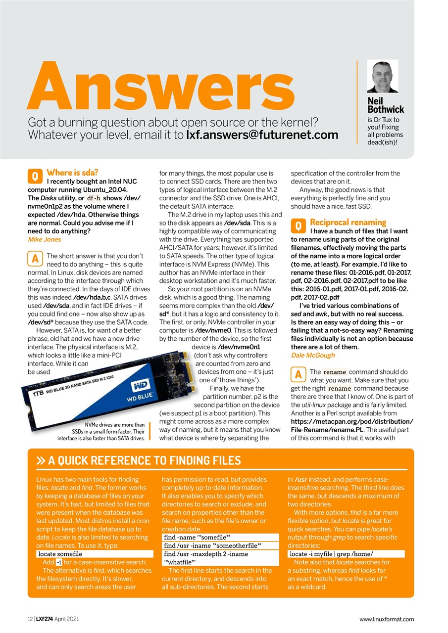 Linux Format Preview Pages