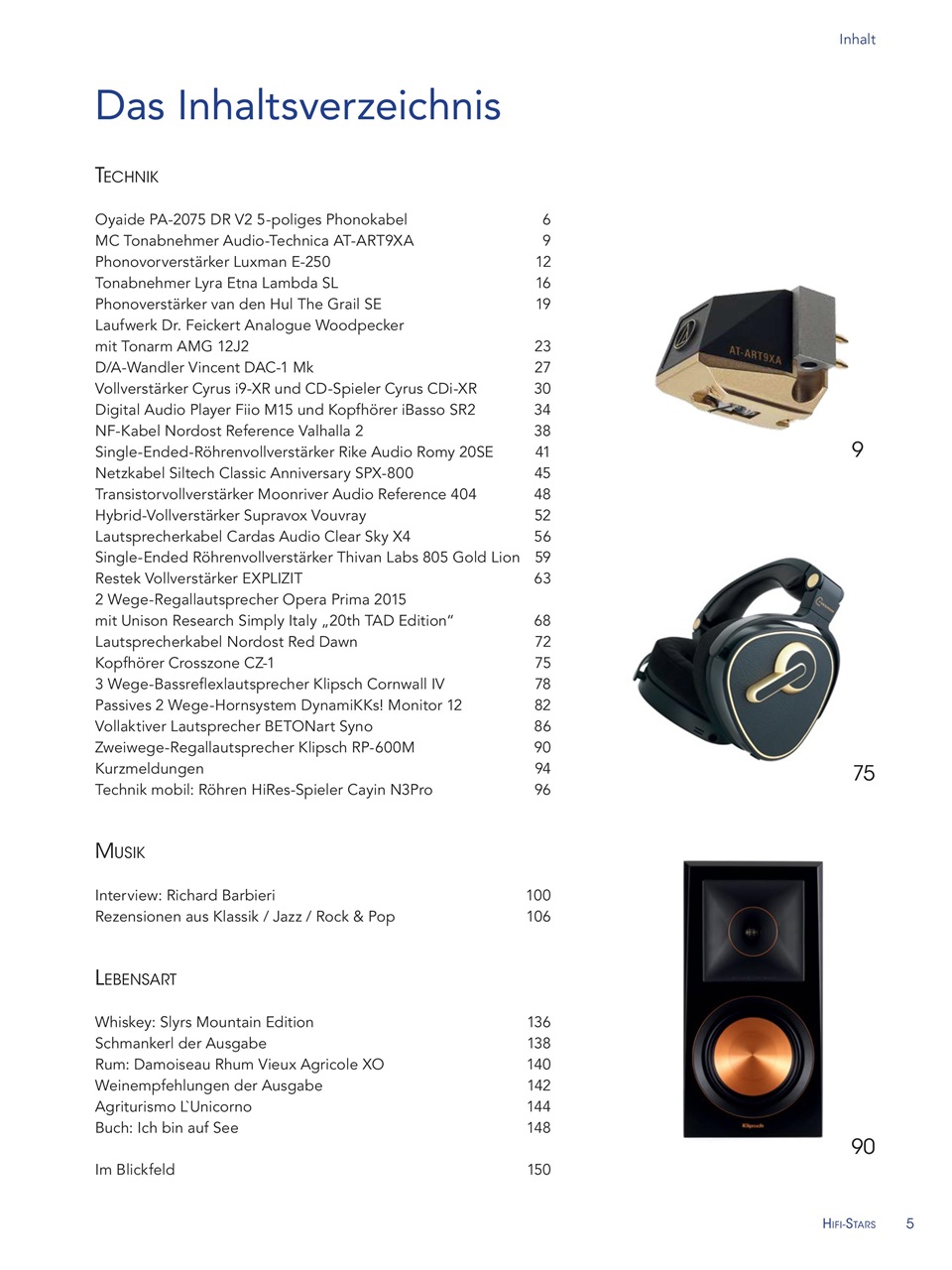 HiFi Stars Magazin Preview Pages