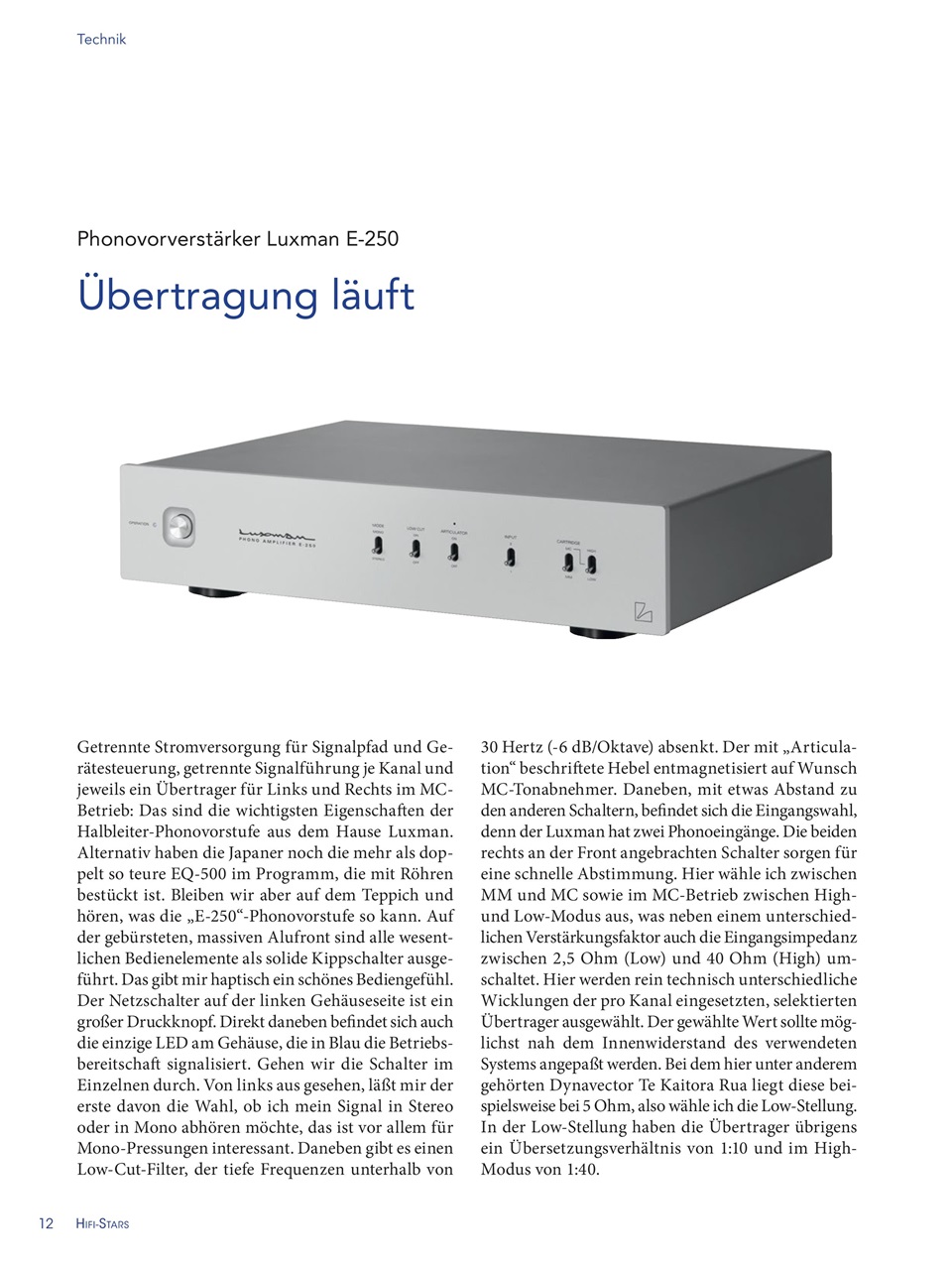 HiFi Stars Magazin Preview Pages