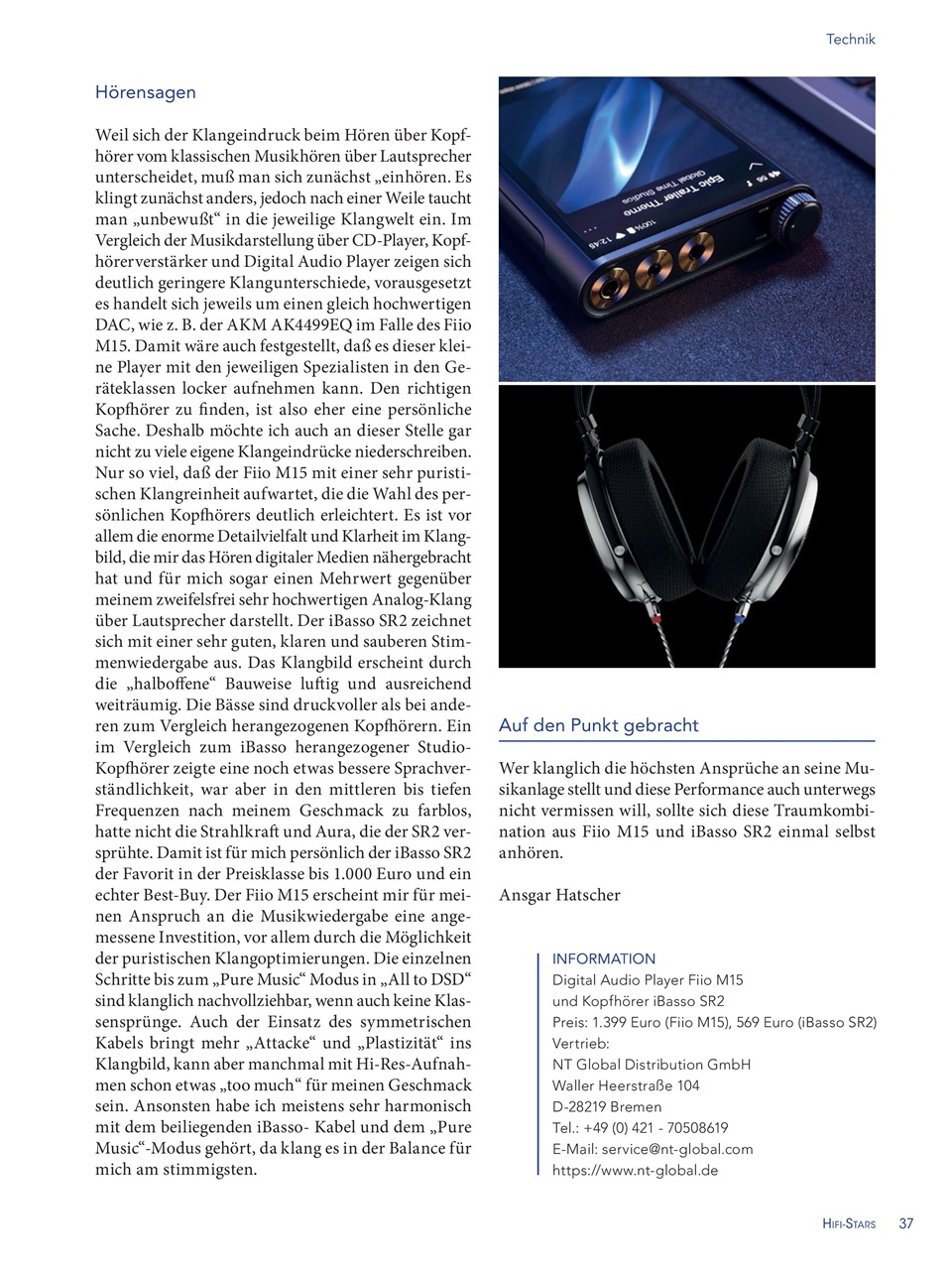 HiFi Stars Magazin Preview Pages