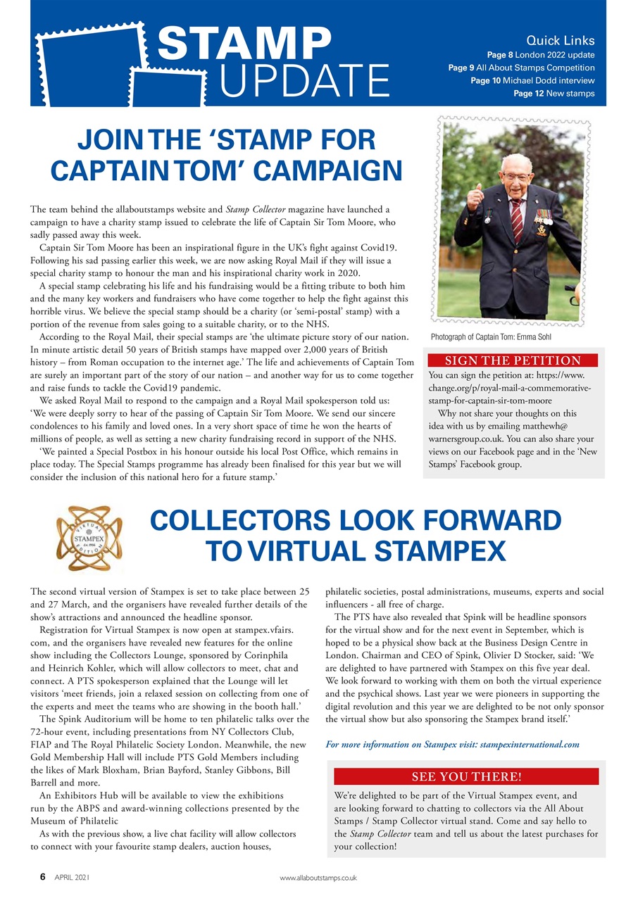 Stamp Collector Preview Pages