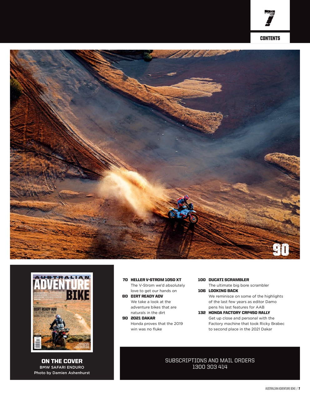 Australian Adventure Bike Preview Pages