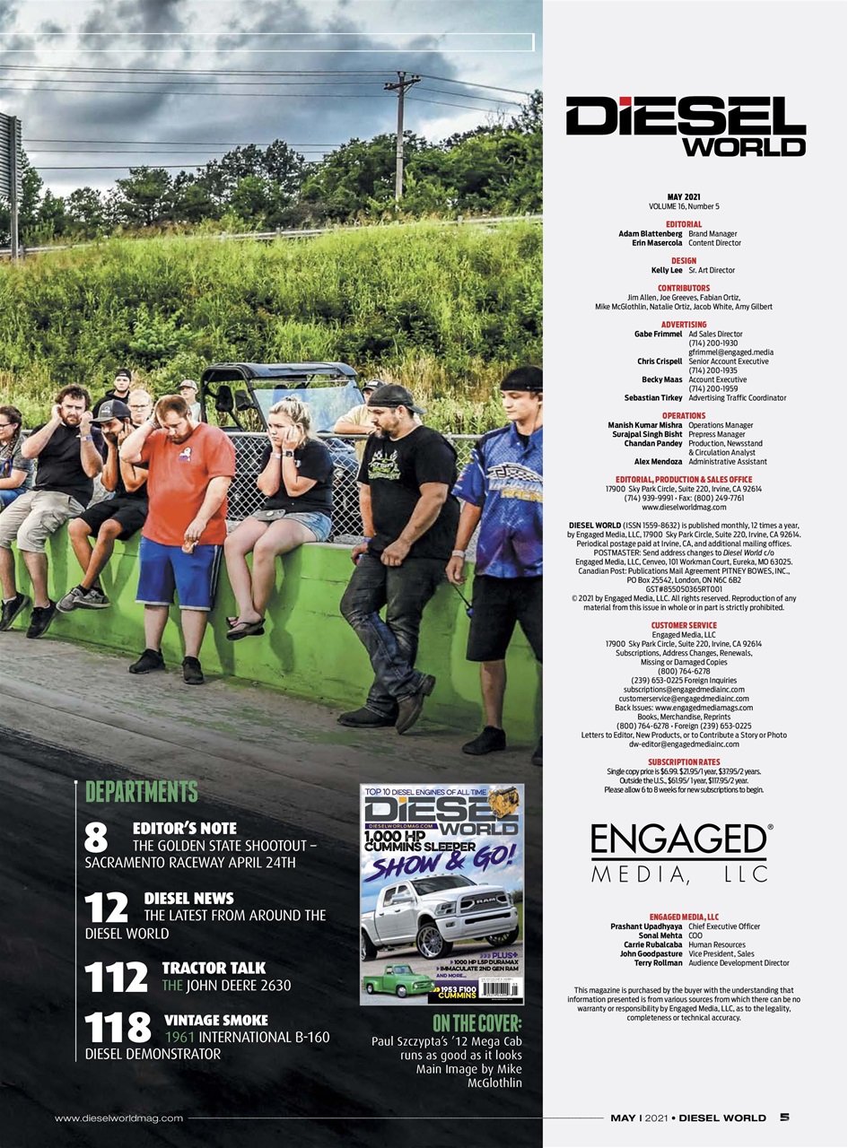 Diesel World Preview Pages