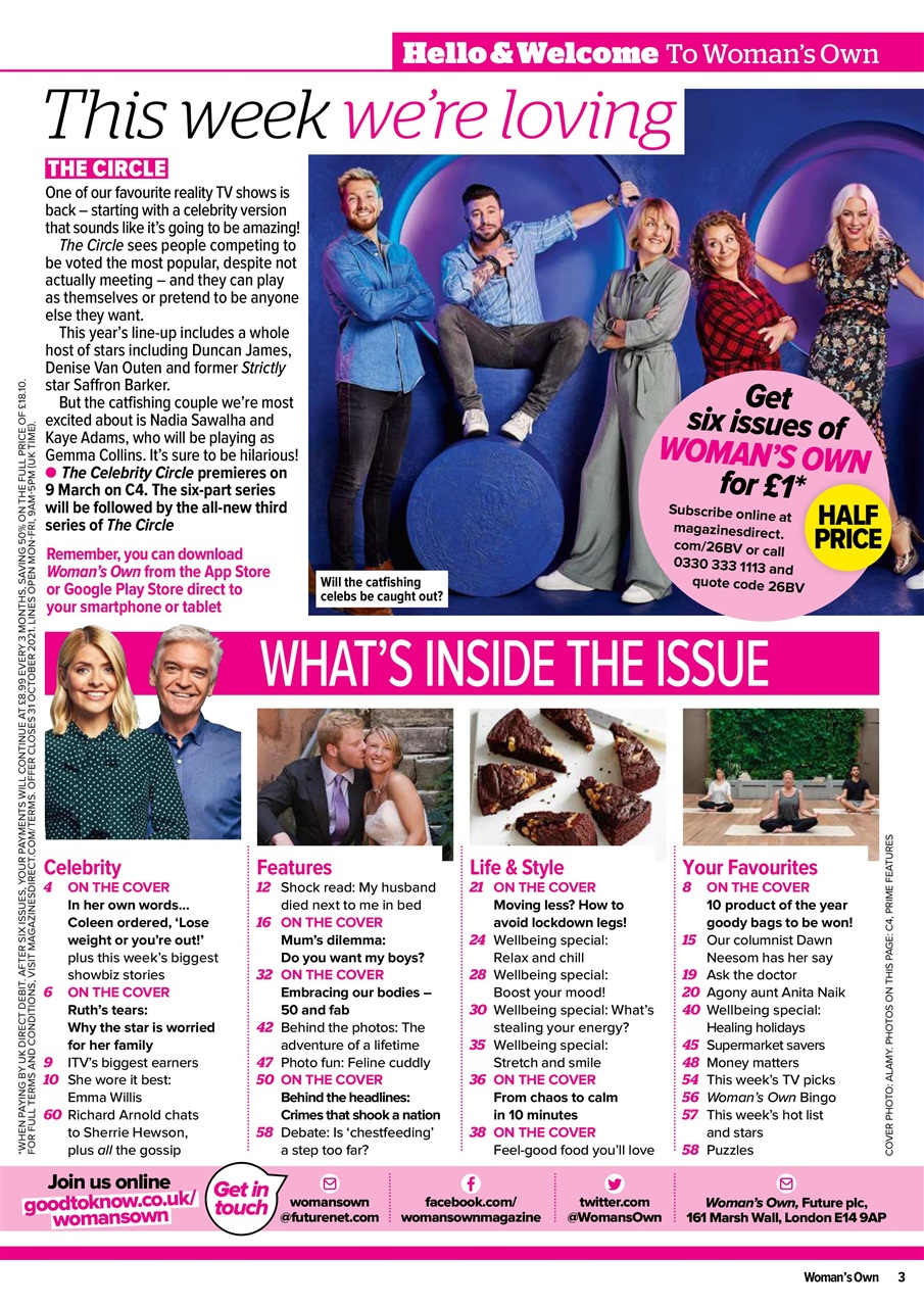 Woman's Own Preview Pages