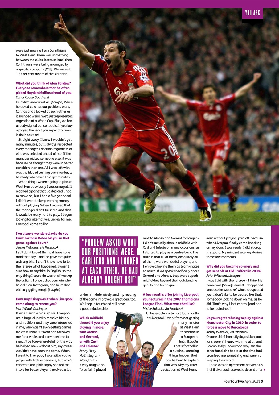 FourFourTwo Preview Pages