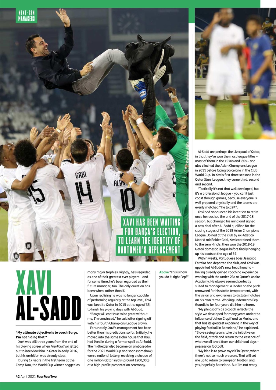 FourFourTwo Preview Pages