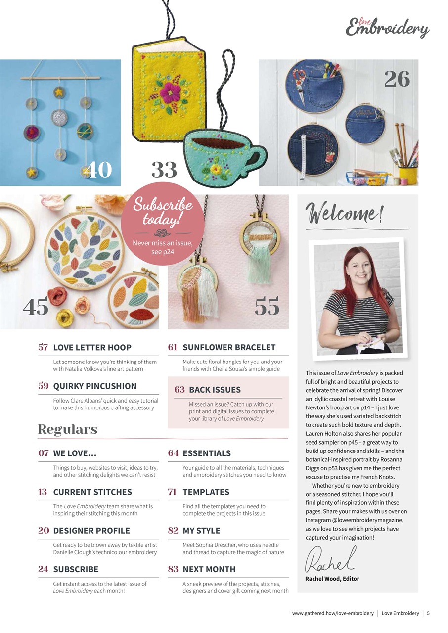 Love Embroidery Preview Pages