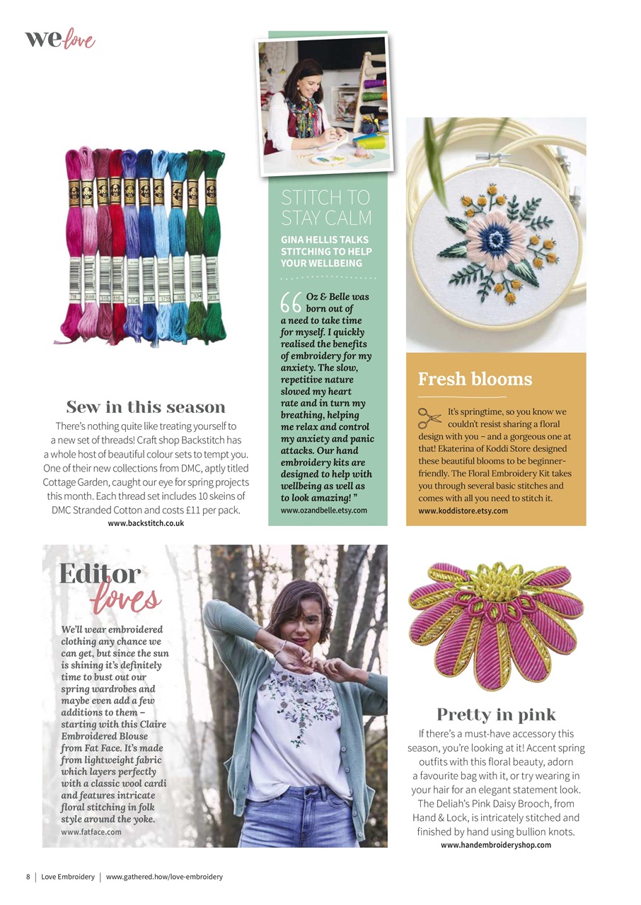 Love Embroidery Preview Pages