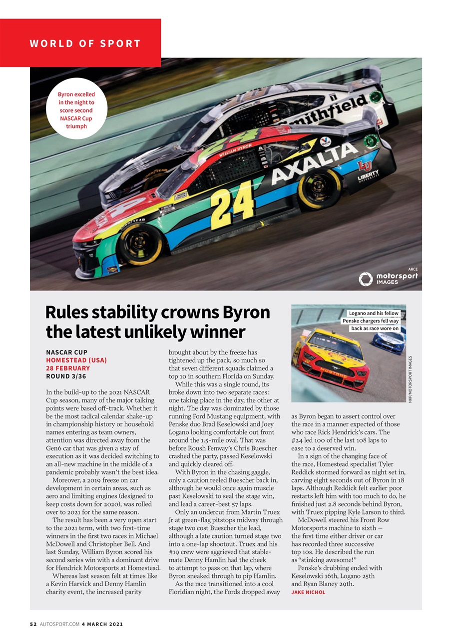 Autosport Preview Pages
