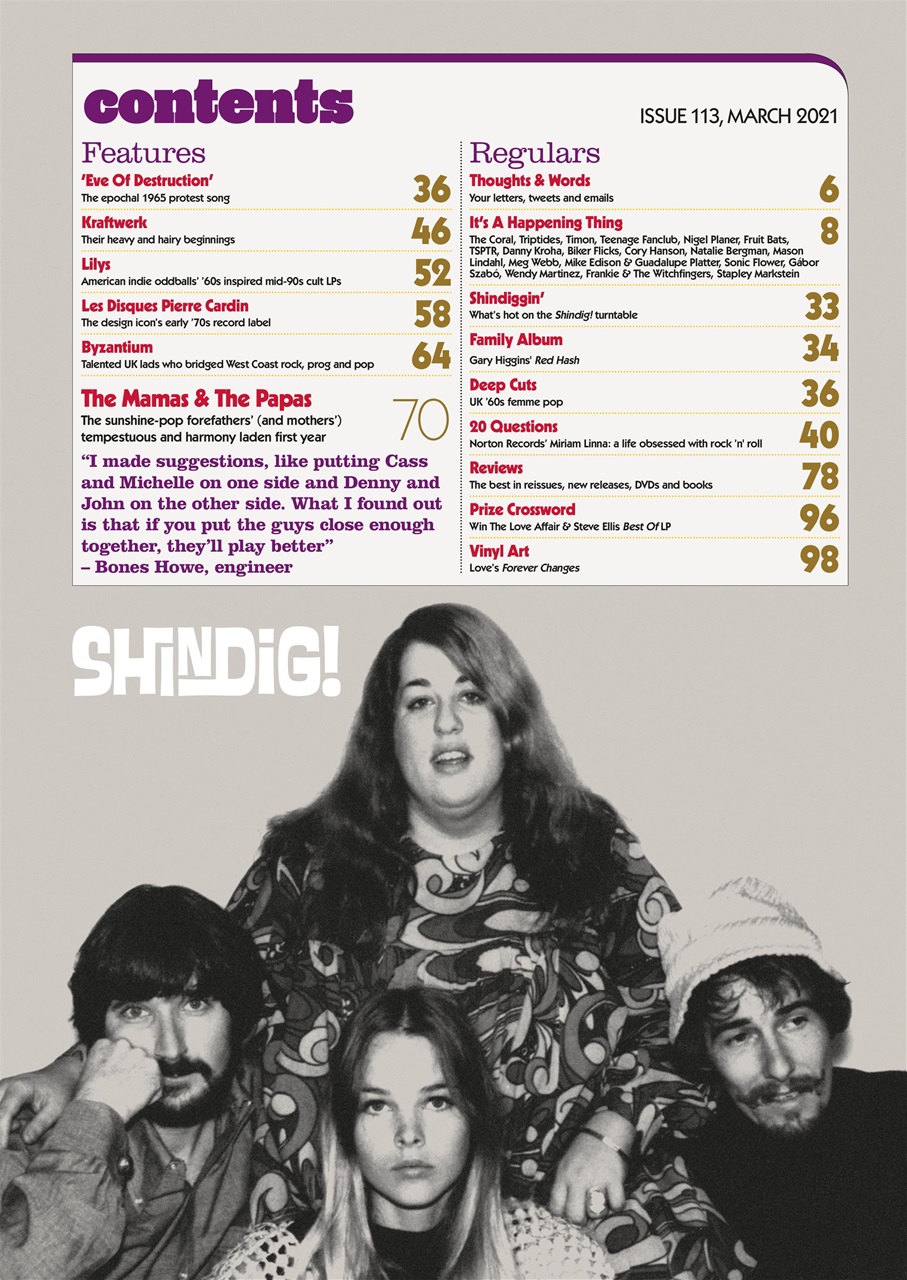 Shindig! Preview Pages