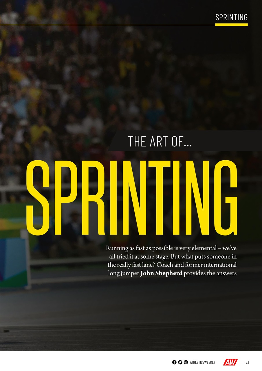 AW – Athletics Weekly Magazine Preview Pages