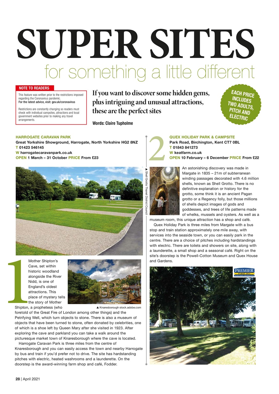 Caravan Magazine Preview Pages