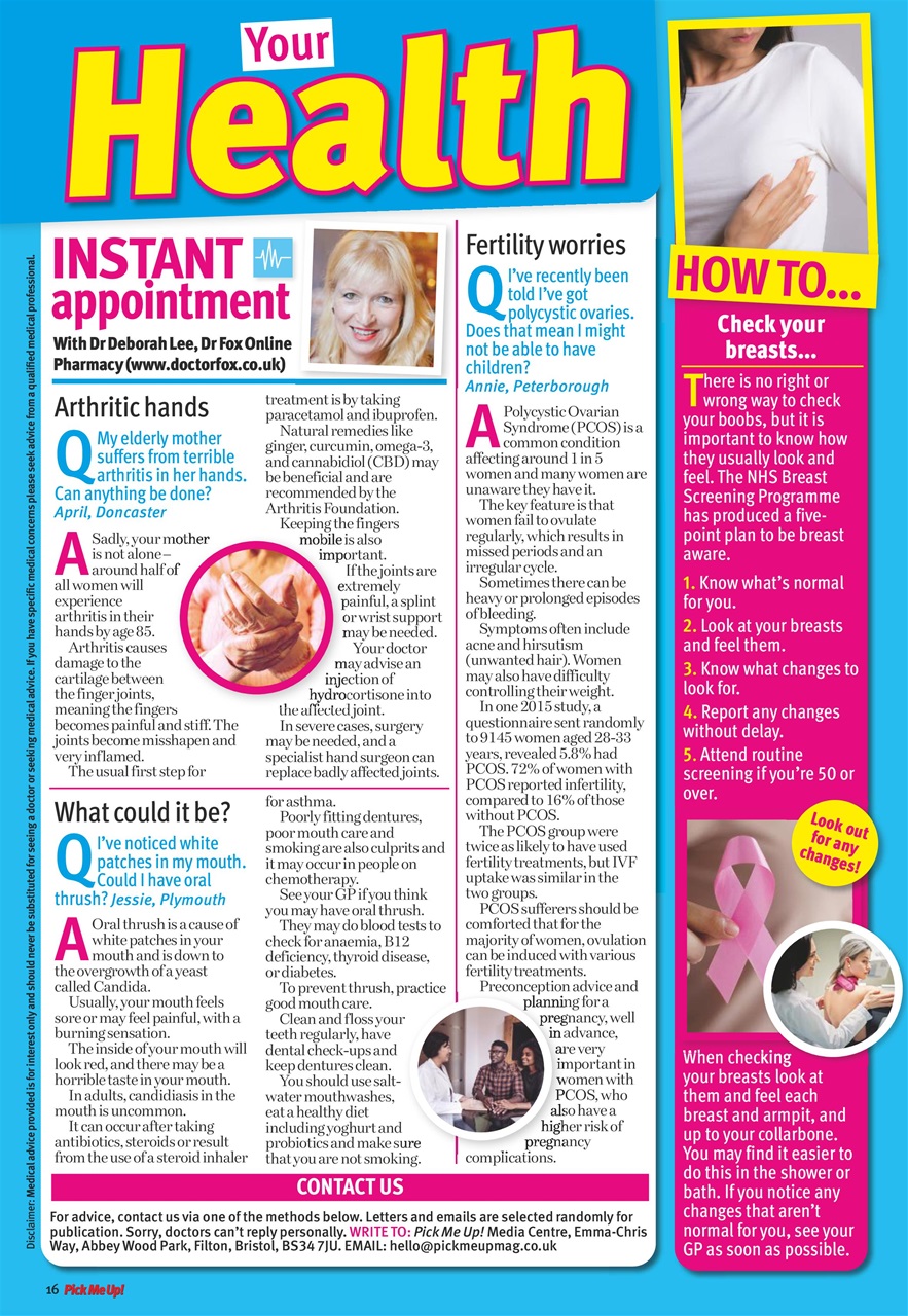 Pick Me Up Preview Pages